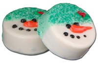 Hand Dec. Oreo® Cookies, Snowman, ea.