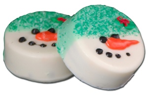Hand Dec. Oreo® Cookies, Snowman, ea.