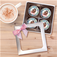 Peppermint Delights  Photo or Logo Patties - Gift Box of 8