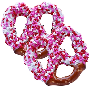 Pretzel Twists - Dipped Valentine's Theme