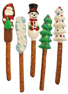 Pretzels Molded Holiday Theme