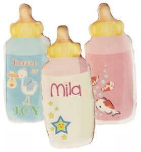 Printed Cookies Baby Bottle