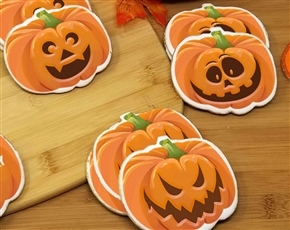 Printed Cookies Pumpkin
