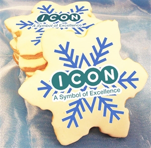 Direct Print Logo Cookies Snowflake