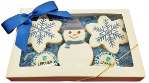 Direct Print - Winter Logo Cookie Gift Box of 5