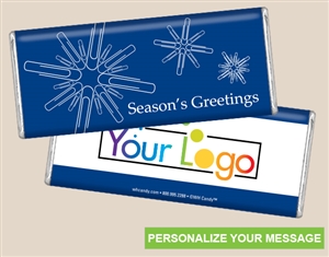 Personalized Logo Candy Bar - Snowflake Supply