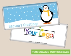 Personalized Logo Candy Bar - Arctic Friend
