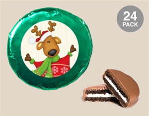 Foil Wrapped Oreo® Cookies - Christmas, Set of 24
