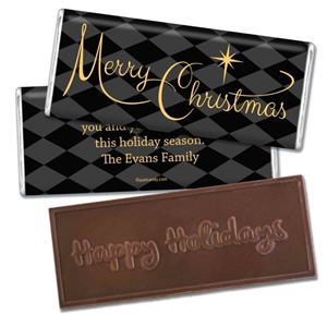 Personalized Holiday Candy Bar - A Magical Holiday