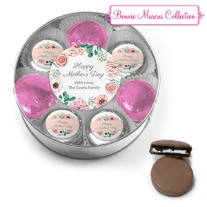 Personalized Mother's Day Belgian Chocolate Covered Oreo Cookies Gift Box of 16
