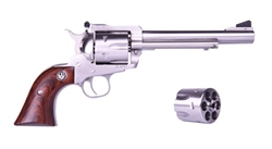 Ruger Blackhawk Convertible 6.5" Stainless .357MAG + 9mm 0320