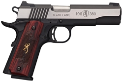Browning Black Label Compact 1911-380 4.25" .380ACP 051912492