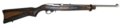 Ruger 10/22 Black & Brown Laminate Stock 22LR Stainless 1273