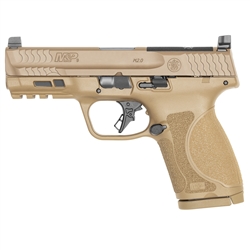 Smith & Wesson M&P M2.0 Compact 4" Optics Ready FDE (No Thumb Safety) 9mm 13572