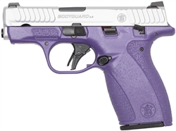 Smith & Wesson Bodyguard 2.0 Bright Purple Frame 12+1 Thumb Safety .380ACP 14435