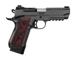 Kimber KDS9c Rail Gray with Red/Black Grips 9mm 18+1 3100024