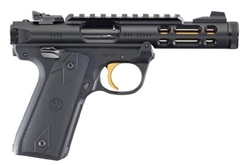 Ruger Mark IV 22/45 Lite Black w/ Gold  4.4" 22LR 43927