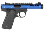 Ruger Mark IV 22/45 Lite Blue 4.4" 22LR 43961
