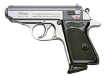Walther PPK Stainless Steel 6+1 .380ACP 4796001