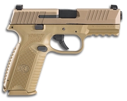 Fabrique Nationale FNS 9mm FDE No Thumb Safety (Striker Driven) 66-100489