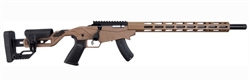 Ruger American Rimfire Precision Threaded Flat Dark Earth 18" Barrel 15RD MAG .22LR 8406
