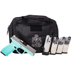 Springfield Hellcat PRO OSP Stainless Steel / Robin Eggs Blue 3.7" 15+1 9mm HCP9379RBSOSP-GU24
