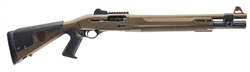 Beretta 1301 Tactical Mod 2 Pistol Grip 18.5" Ghost Ring Sights 12GA FDE J131M2TP18F