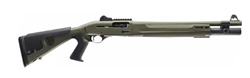 Beretta 1301 Tactical Mod 2 Pistol Grip 18.5" Ghost Ring Sights 12GA OD Green J131M2TP18G