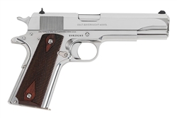 Colt Government 1911 Series 70 Classic Bright Stainless 5" Barrel .38 Super O1911C-BS38