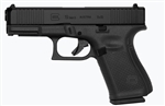 Glock 19 GEN5: Mid- Size 9mm (15- Round Magazines) PA195S303AB Front Serrations No Cut Out Ameriglo Night Sights