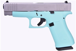 Glock 48 Robin's Egg Blue 9mm PA485SL201REB