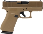 Glock 43x MOS Coyote 9mm PX435Z203FRMOSK