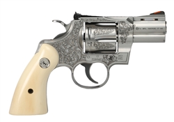 Colt Python Tyler Gunworks Premier Grade Engraved Stainless Steel 2.5" .357 Mag PYTHON-SP2WTS-TGW-H