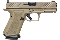 Champion Firearms Shadow Systems MR920 FDE Combat Black Non-Threaded Barrel: Mid- Size 9mm (15- Round Magazines)  RMR, VORTEX, DELTA POINT, SS-1014