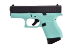 Glock 43 Robins Egg Blue Cerakote Frame 9mm UI4350201RB