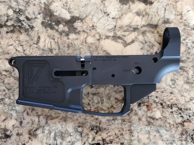 17 Design and Manufacture 17DP 15 AR 15 Billet Lower