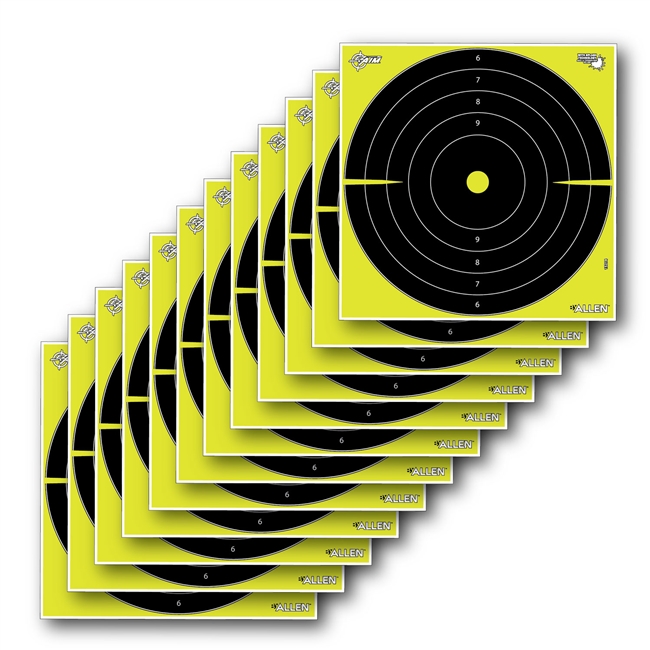 Allen EZ Aim Splash Bullseye Yellow Target
