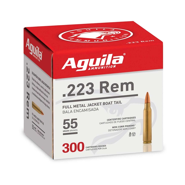 Aguila 223 55gr 300 rounds