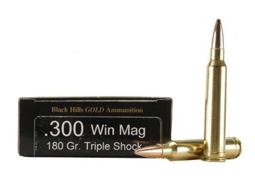 Black Hills Gold Ammunition 300 Winchester Magnum 180 Grain