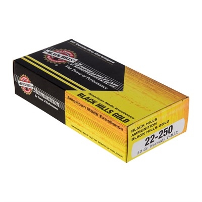 Black Hills 22-250 Ammunition 50gr