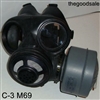 Canadian C 3 M69 Gas Masks & Canister