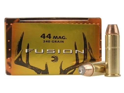 Federal Fusion Ammunition 44 Remington Magnum 240 Grain