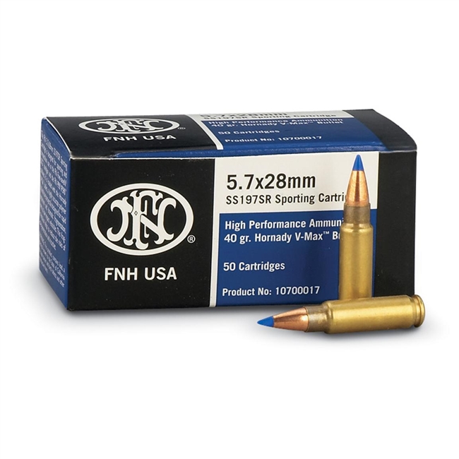 FNH, 5.7x28, 40 Grain