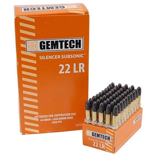 Gemtech 22LR 42gr Subsonic