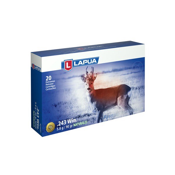 Lapua Ammunition 243 Winchester 100 Grain