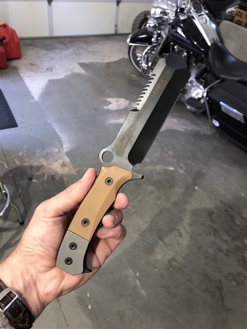 Medford Knife & Tool USMC EOD (FDE & Tumbled Blade)