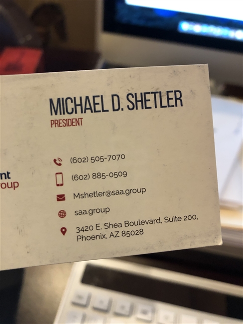 MShetler Service Order 001