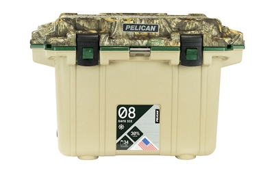 Pelican Cooler 50QT Tan/Realtree Edge