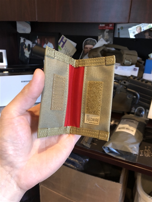 Redwire Gear Minimalist Wallet - Black