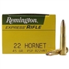 Remington Express 22 Hornet 45 Grain Pointed Soft Point